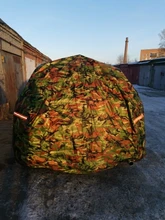 Kayme cubierta para coche portadas de coche de camuflaje al aire libre de protección solar a prueba de agua reflector polvo lluvia nieve protectora suv sedán completo