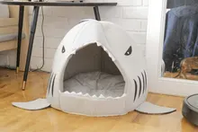 Bed Product-Items Dogs-Tent Dog-House Sleeping-Bag Shark Small Pet-Cushion Large Dropship