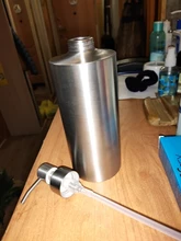 Soap-Dispenser Pump-Bottle Detergent Round-Shampoo Foam Stainless-Steel Bathroom Kitchen