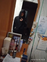 LOVZON hombres sudaderas con capucha con vestido negro Hip Hop manto sudaderas con capucha chaqueta de moda largo manto de mangas Hombre Abrigos y prendas de vestir