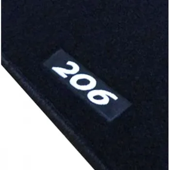 

Peugeot 206 CC custom Logo mats