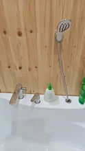 Waterfall Faucet Mixer Bath-Tub Robinet Baig Mounted Deck Accoona A6519 Split-Body