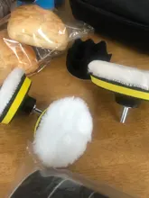 Esponja para pulir autos almohadillas de espuma búfer Kit de la máquina de pulido alfombrillas de cera para elimina arañazos