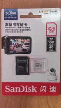 Microsd-Card High-Endurance Sandisk Video-Speed U3 256GB 32GB 64GB 128GB V30 Up-To-100m/S