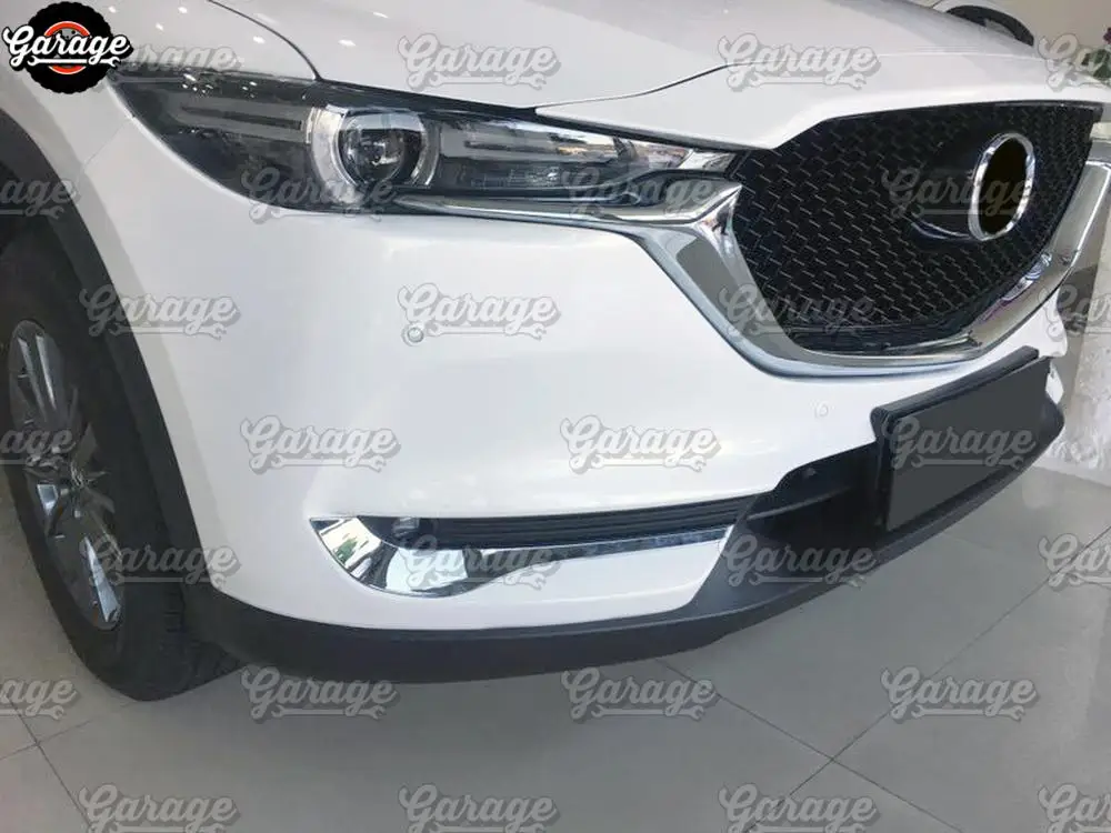 Накладка под Противотуманные фары для Mazda CX-5- ABS пластик литье 1 комплект/2 шт. украшение автомобиля Стайлинг