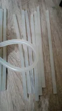 Finder-10 unids/lote barritas de pegamento de fusión caliente, 7mm/ 11mm, diámetro de 190/ 300mm de longitud para pistola de pegamento eléctrico, herramientas de reparación de álbumes artesanales