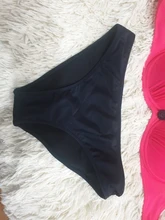 ESSV-bañador rojo de realce, conjunto de bikini de talla grande para mujer, traje de baño sexy acolchado con correa ajustable, bikinis bordeados, ropa de baño de verano