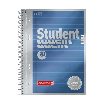 

Brunnen college premium notebook, on the spring, 90 gr/m2, A5, in the ruler,