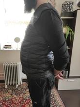 Marca NewBang hombres chaleco Ultra luz Chaleco de cuello en V sin mangas abrigo hombre invierno sin cuello Forro cálido