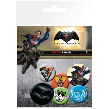

Dc Comics: Batman V Superman - Mix (badge Pack)