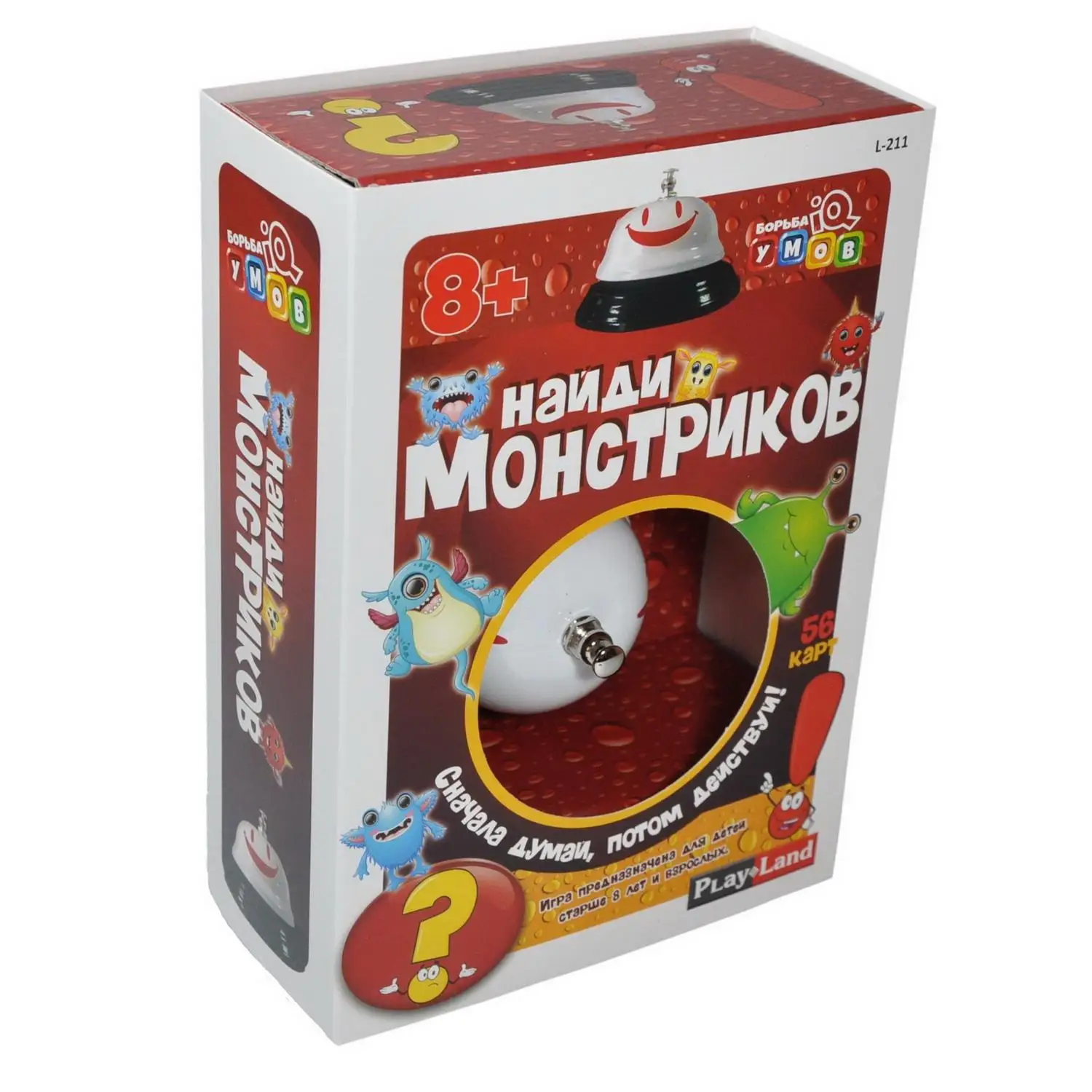 Настольная игра Play Land Борьба IQ умов Найди монстриков |
