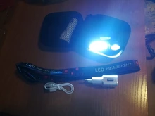 Flashlight-Torch Lamp Fishing-Headlight Usb-Rechargeable Mini Portable XPE COB