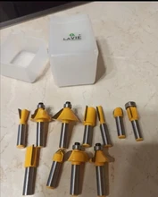 Router-Bit-Set Trimming Milling-Cutter Cutting LAVIE Straight Tungsten Carbide 8mm MC02006