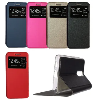 

Stand case for XIAOMI Mi 9T Book soporte with window window colores Blue, Red, Pink, Black, Gold Tone