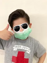 Mascarilla desechable de 3 capas para niños, máscara higiénica gruesa con filtro, para las orejas con elásticos, 10 Uds./50 Uds./100 Uds.