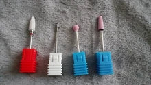 Fresa de cerámica para manicura, brocas de carburo de diamante, herramientas de pedicura