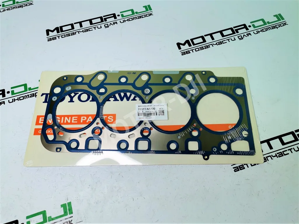 Прокладка ГБЦ D4CB H-1/Starex 2.5 CRDi T=1.00 mm (без меток) ЕВРО-5 |