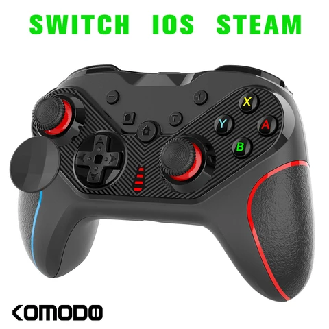 Controller Wireless Pro Controller for NS steam ios Remote Gamepad with Joystick Adjustable Turbo Vibration Ergonomic Non