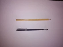 Mini portátil magnética imán pluma herramienta de capacidad para recoger tuerca perno extensible vara de recogida Stick