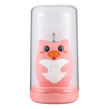 

Electric Toothbrush U-shaped Children Cartoon Rechargeable Automatic Tooth Brushing Student Tooth Cleaner