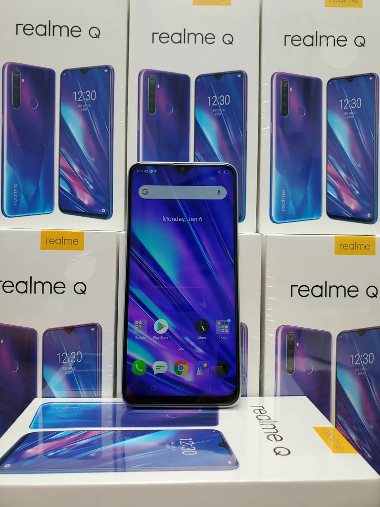 Realme Q 4GB 64GB ブルー - スマートフォン本体