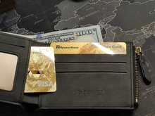 Men Wallets Money-Bag Coin-Pocket Card-Holder Slim Small Mini Pu for with Thin