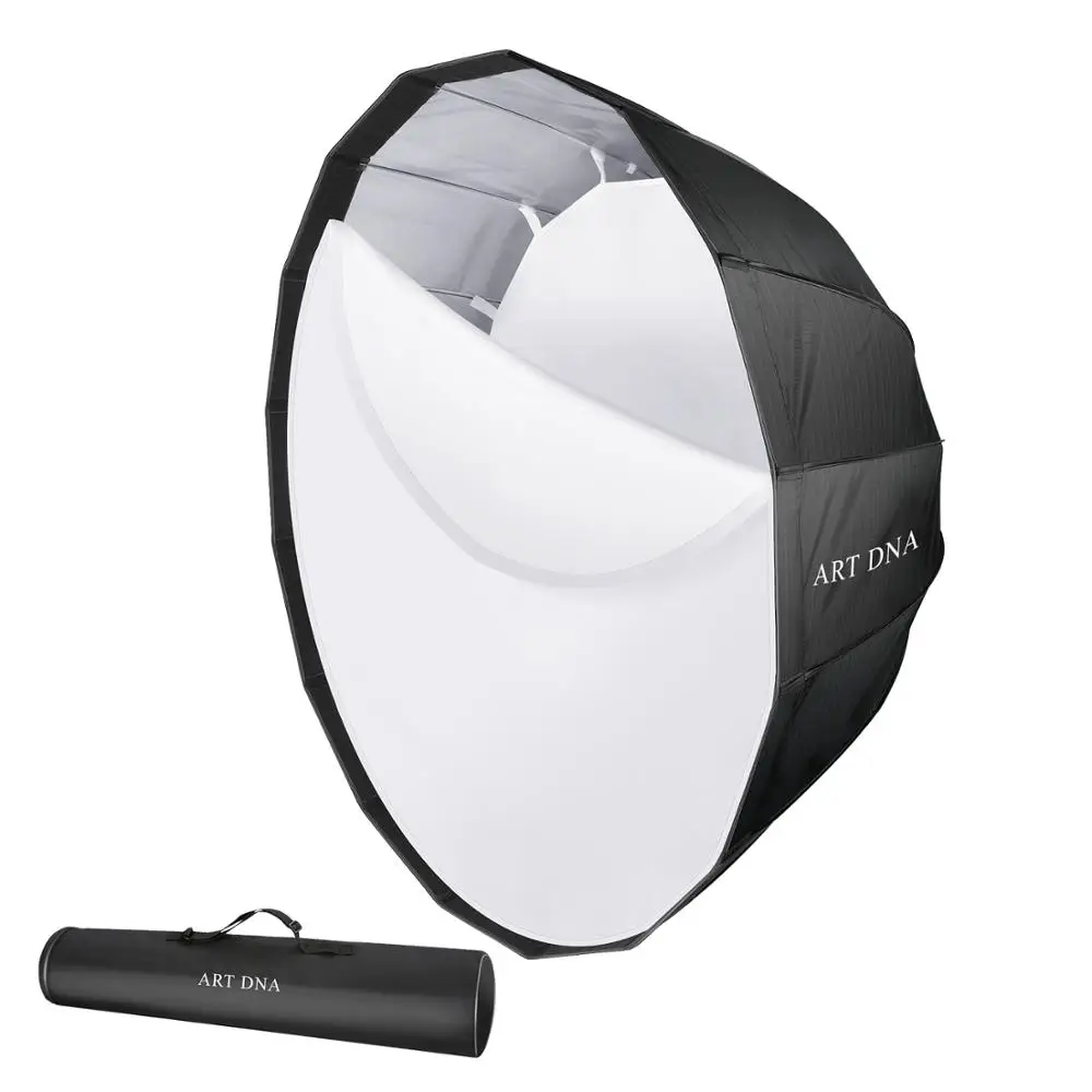 Neewer Parabolic Softbox Quick-Setup, Bowens Mount, Hexadecagon Softbox for Studio Light Speedlite Flash Photography Lighting