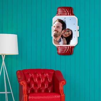 

Personalized Decorative Wall Clock (Picture Printing Included) Model-K2