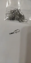 20 piezas pike pesca accesorios horóscopo Pin conector rodamiento rodante giratorio de resorte de acero inoxidable señuelo para anzuelo gira abordar