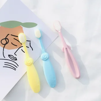 

3-8 Years Kids Toothbrush Extra Soft Made of Safe Japanese Micro Nano Materials Protect Child's Gums Best Baby Toothbrush