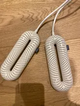 Youpin-secador de zapatos eléctrico portátil, esterilización de zapatos, desodorización, secado constante de temperatura, enchufe europeo