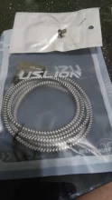 USLION-Cargador Universal para iPhone, Samsung y Xiaomi, adaptador de carga rápida de pared, compatible con QC 3.0 USB americano y europeo