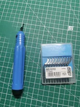 Pocket Knife Scraper Head-Cutter Burr Bs1010-Blades 1set-Tools Fixed-Handle Plastic NB1100
