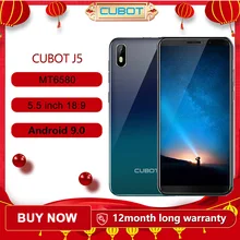 Cubot J5 смартфон 5,5