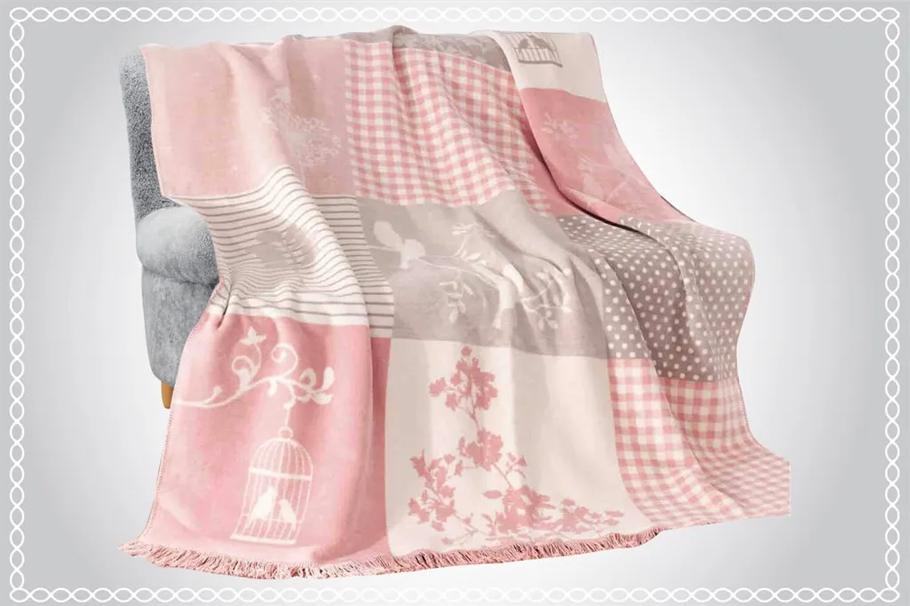 Antdecor Single Cotton Blanket Rene