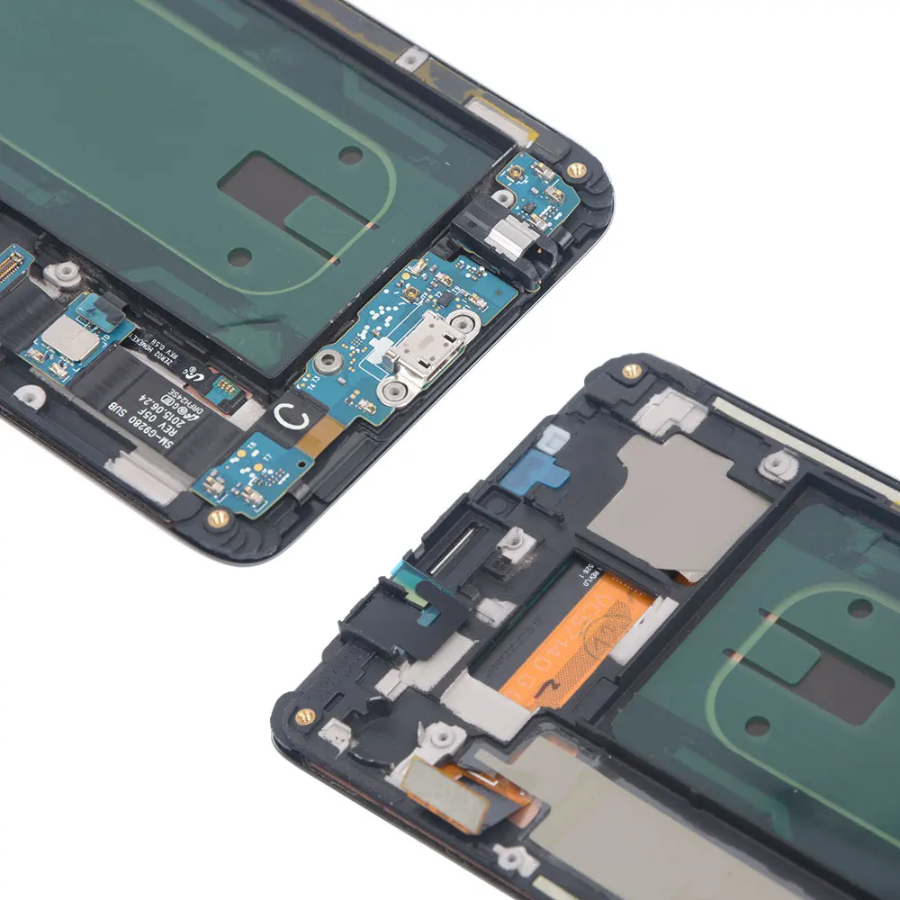 Ori для samsung Galaxy S6 Edge Plus G928F G928A G925V супер AMOLED дисплей сенсорный экран дигитайзер сборка запасные части