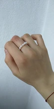 PerisBox-anillo minimalista de perlas naturales para mujer, Anillos geométricos de perlas de agua dulce naturales, círculo continuo, novedad de 2020