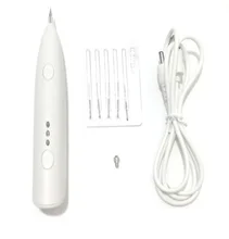 Pluma de Plasma para eliminar pecas, eliminador de verrugas, Mole, máquina de eliminación de tatuajes, etiqueta de piel, limpiador de manchas, cuidado de belleza