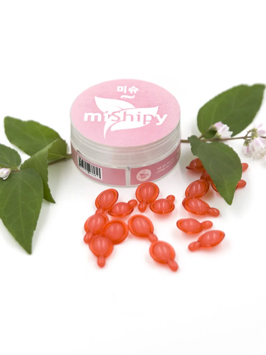 Корейские капсулы care acmella F12, EGF, экстракт акмеллы, белое масло, 30 капсул
