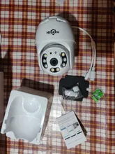 Hiseeu H.265 1080P POE cámara IP PTZ 4X ZOOM Digital 2MP cámara IP CCTV ONVIF para sistema de POE NVR impermeable al aire libre 48V