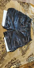Pantalones cortos deportivos de camuflaje para hombre, 2 en 1, de secado rápido, para gimnasio, Fitness, trotar, entrenamiento, 2021