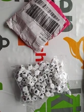 Kovict-Cuentas de silicona en forma de letras para mordedores de bebés, cuentas para mordedores de bebés, nombre personalizado, bricolaje, alfabeto, masticación de roedores, 12mm, 100 Uds.