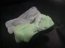 Diadema elástica para lavarse la cara maquillaje para mujer, diadema para balneario Coral blando, lazo de lana, accesorios para el cabello