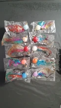 10pcs Replacement Cat Feather Toy Set Cat Feather Teaser Wand Ball Toy for Kitten Cat