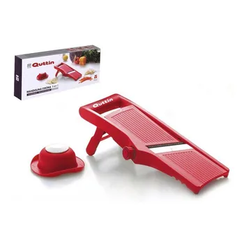 

3-in-1 Mandolin Grater Quttin Red (31,5 x 13,2 x 4 cm)