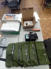 Rollo de herramientas enrolladas multiusos, bolsa de llaves enrolladas, utensilio para colgar, bolsa con cremallera