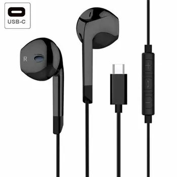 

Black COOL Classic Stereo headset with MIC (type C)