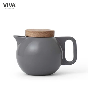 

Чайник заварочный VIVA Scandinavia ""Jaimi"" с ситечком 0,65л, серый, V78648