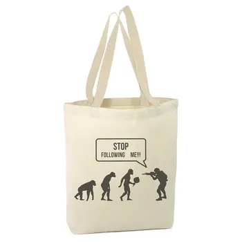 

Angemiel Bag Stop Following Me Shopping Beach Tote Bag
