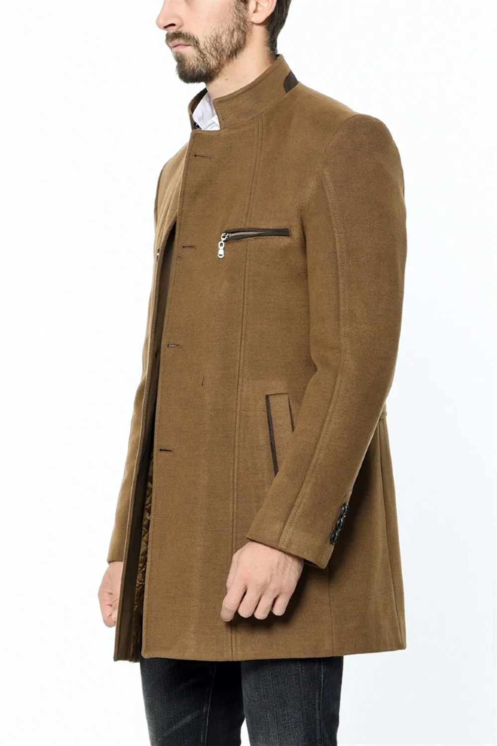 PLT8322 DEWBERRY пальто CAMEL|Пальто| |